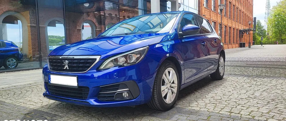 łódzkie Peugeot 308 cena 46800 przebieg: 94763, rok produkcji 2018 z Pabianice